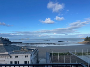 Dinard centre, studio vue mer